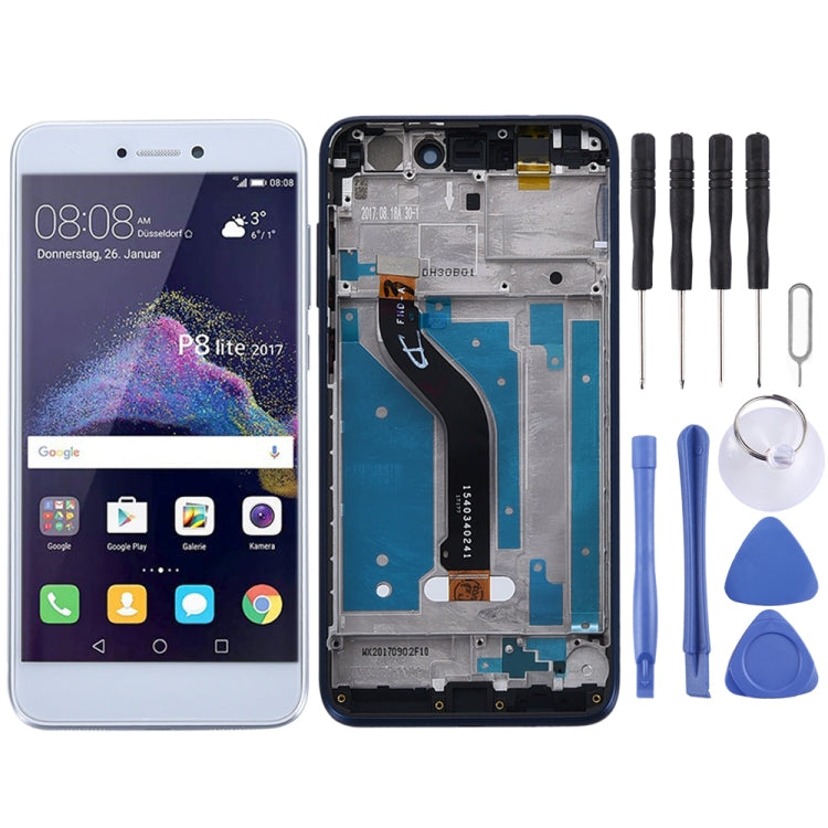 LCD Screen and Digitizer Full Assembly with Frame for Huawei Honor 8 Lite, For Honor 8 Lite, Huawei Honor 8 Lite Huawei Honor 8 Lite White