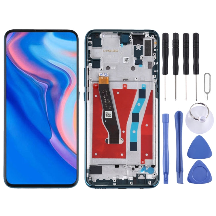 For Honor 9X Global LCD Screen and Digitizer Full Assembly with Frame, For Honor 9X Global For Honor 9X Global Green