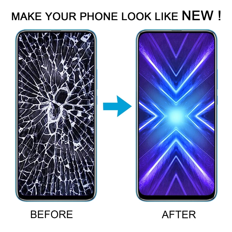 For Honor 9X Global LCD Screen and Digitizer Full Assembly with Frame, For Honor 9X Global