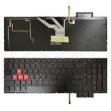 US Version Backlit Laptop Keyboard, For HP 15-CE For HP 15-CE