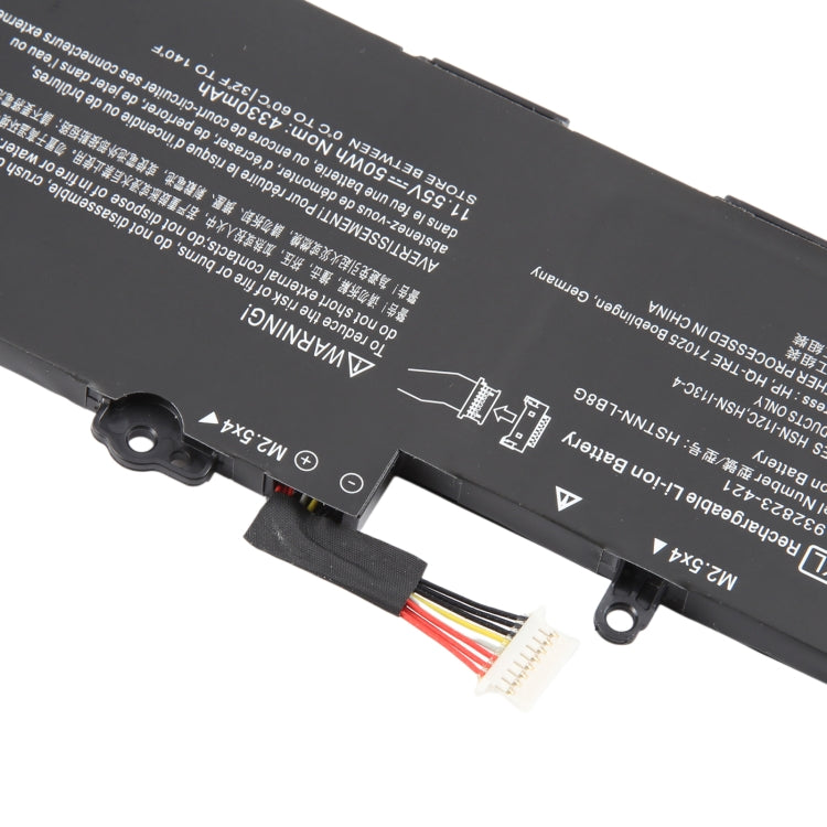 11.55V 50Wh 4330mAh Li-ion Battery For HP EliteBook 730 735 740 745 755 830 840 846 G5 G6 ZBook 14u G5 G6 933321-855 HSTNN-IB8G SSO3XL, For HP EliteBook 730 735