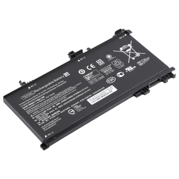 11.55V 61.6Wh 5150mAh Li-ion Battery For HP OMEN 15-bc011TX 15-bc012TX 15-bc013TX 15-AX015TX AX017TX TPN-Q173 HSTNN-UB7A 849910-850 TE03XL, For HP OMEN 15-bc011TX