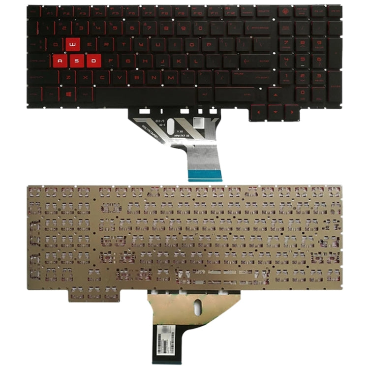 US Version Keyboard with Backlight for HP Omen 15-CE 15-CE000 15-CE026TX 15-CE005TX 15-CE006TX 15-CE001TX 15-CE002TX, For HP Omen 15-CE For HP Omen 15-CE