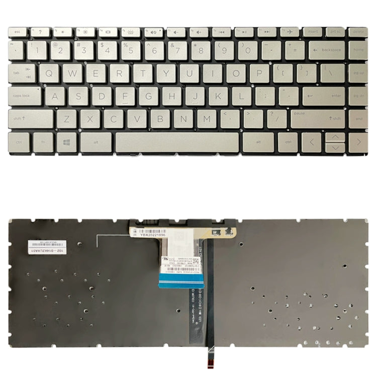 US Version Keyboard with Backlight For HP Pavilion x360 14-CE 14-DH 14-cd 14m-cd 14t-cd 14-CE000 L47854-171, For HP Pavilion x360 (Gold), For HP Pavilion x360 (Silver) For HP Pavilion x360 (Gold) Gold
