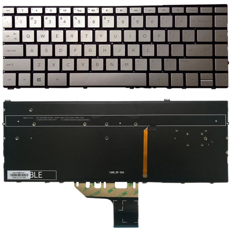 US Version Keyboard with Keyboard Backlight for HP Spectre x360 13-w series 13-w013dx 13-w014dx 13-w023dx 13-w063nr 13-W010CA 13-W020CA, For HP Spectre x360 (US) For HP Spectre x360 (US)