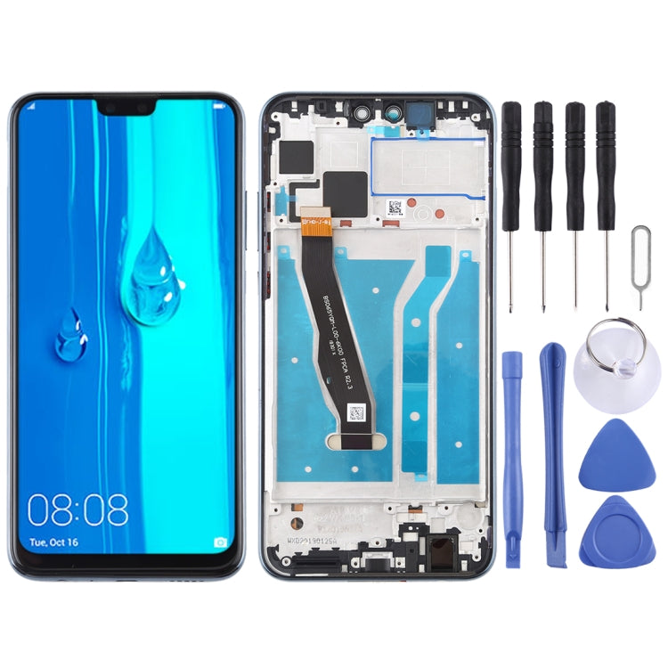 LCD Screen and Digitizer Full Assembly with Frame for Huawei Enjoy 9 Plus, For Huawei Enjoy 9 Plus For Huawei Enjoy 9 Plus Black