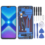 LCD Screen and Digitizer Full Assembly with Frame for Huawei Honor 8X, For Huawei Honor 8X For Huawei Honor 8X Blue