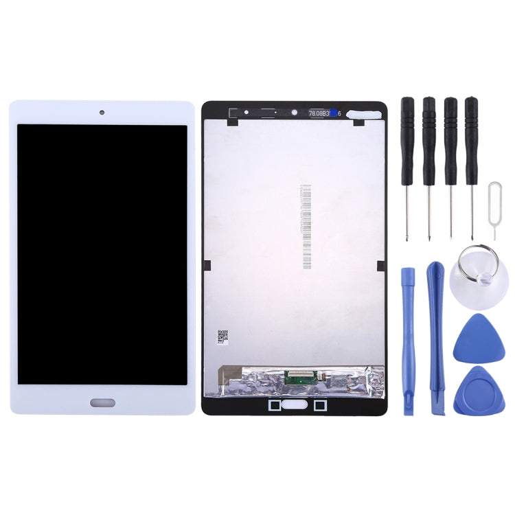 LCD Screen and Digitizer Full Assembly for Huawei MediaPad M3 Lite 8.0 / W09 / AL00, For Huawei M3 Lite, For Huawe MediaPad M3 Lite For Huawe MediaPad M3 Lite White