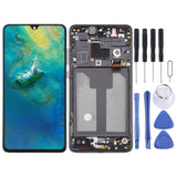 LCD Screen and Digitizer Full Assembly with Frame for Huawei Mate 20, For Huawei Mate 20 For Huawei Mate 20 Black