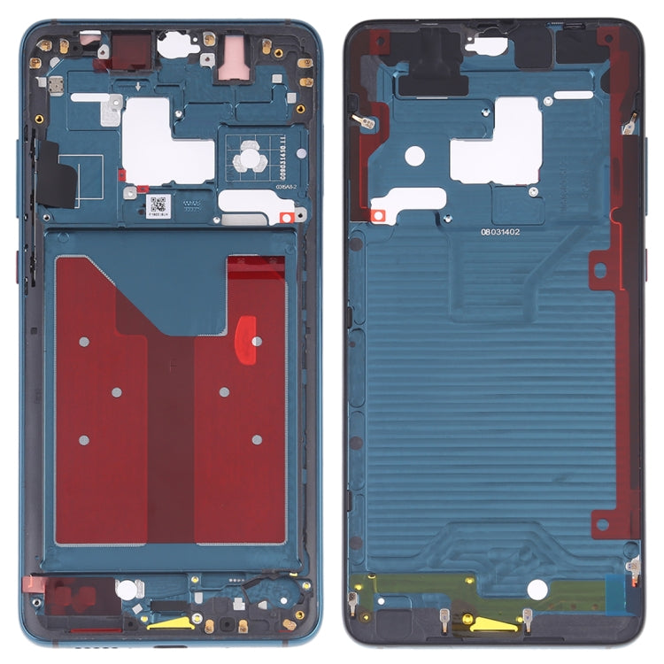 Front Housing LCD Frame Bezel Plate with Side Keys for Huawei Mate 20, For Huawei Mate 20, Mate 20 For Huawei Mate 20 Blue