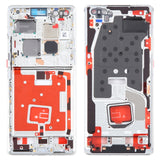 For Huawei Mate 40 Pro Front Housing LCD Frame Bezel Plate, For Huawei Mate 40 Pro (Original) For Huawei Mate 40 Pro (Original) Silver