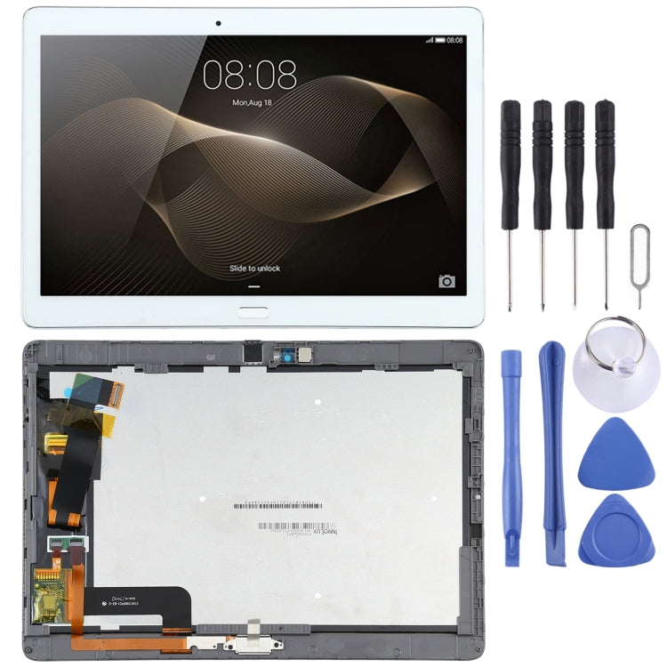 Original LCD Screen For Huawei MediaPad M2 10.0 M2-A01W/M2-A01L Digitizer Full Assembly With Frame, For Huawei MediaPad M2 10.0(Original) For Huawei MediaPad M2 10.0(Original)