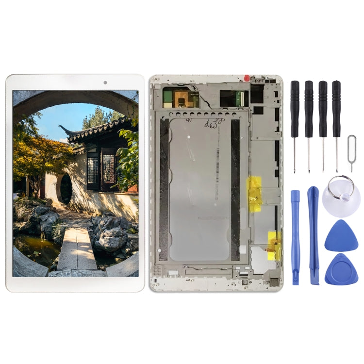 LCD Screen and Digitizer Full Assembly with Frame for Huawei MediaPad T2 10.0 Pro FDR-A01L FDR-A01W FDR-A03, For Huawei MediaPad T2 10.0 Pro, Huawei MediaPad T2 10.0 Pro Huawei MediaPad T2 10.0 Pro White