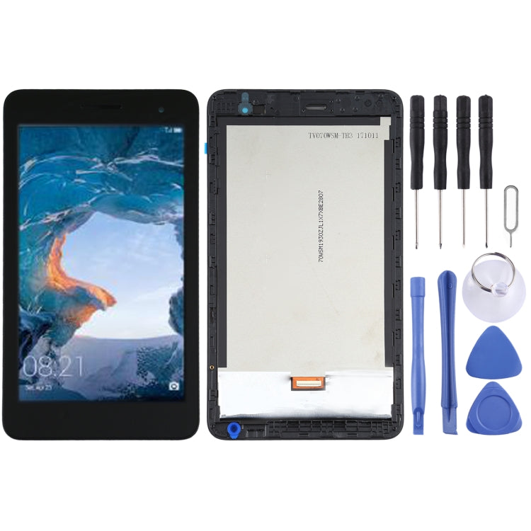 LCD Screen and Digitizer Full Assembly With Frame for Huawei MediaPad T2 7.0 BGO-DL09/BGO-L03, For Huawei MediaPad T2 7.0 For Huawei MediaPad T2 7.0