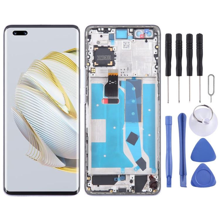 For Huawei Nova 10 Pro Original LCD Screen Digitizer Full Assembly with Frame, For Huawei Nova 10 Pro (Original) For Huawei Nova 10 Pro (Original) Purple