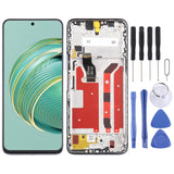 For Huawei Nova 10z Original LCD Screen Digitizer Full Assembly with Frame, For Huawei Nova 10z For Huawei Nova 10z Silver