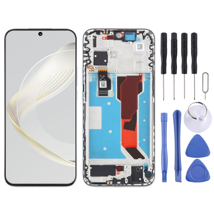 For Huawei nova 1 Original LCD Screen Digitizer Full Assembly with Frame, For Huawei nova 11(Original) For Huawei nova 11(Original) White