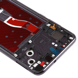 Front Housing LCD Frame Bezel Plate with Side Keys for Huawei Nova 4, For Huawei Nova 4