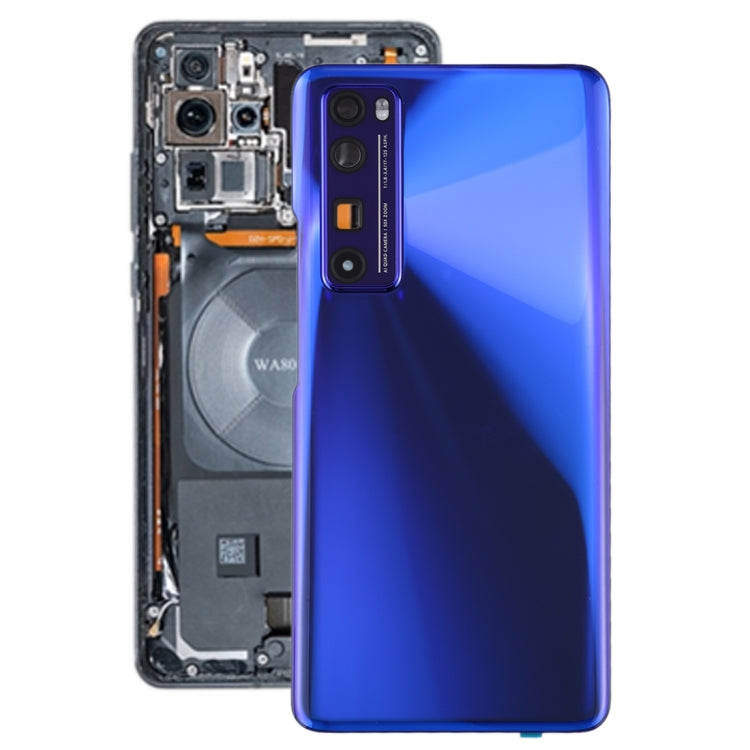 Original Battery Back Cover with Camera Lens Cover for Huawei Nova 7 Pro 5G, For Huawei Nova 7 Pro 5G(Original) For Huawei Nova 7 Pro 5G(Original) Purple