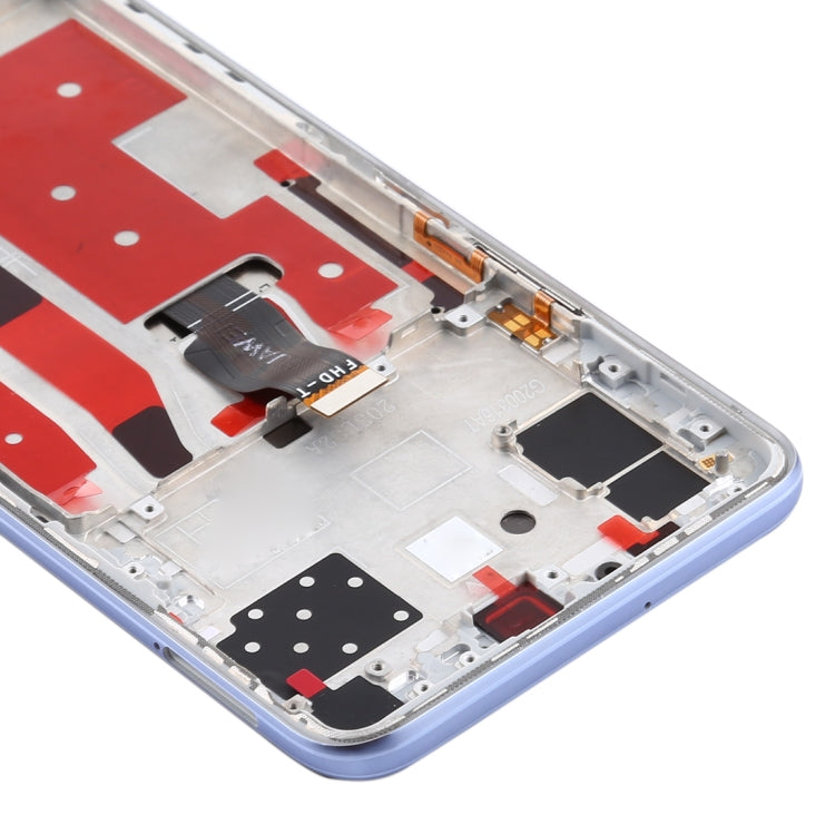 LCD Screen and Digitizer Full Assembly with Frame for Huawei Nova 7 SE, For Huawei Nova 7 SE