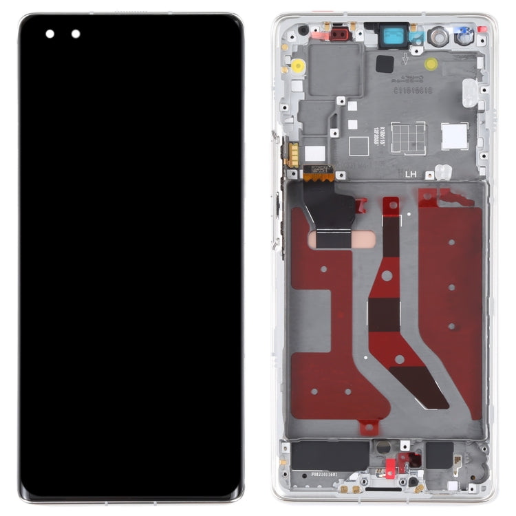 LCD Screen and Digitizer Full Assembly With Frame for Huawei Nova 8 Pro 5G, For Huawei Nova 8 Pro 5G