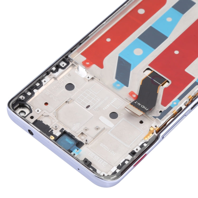 Original LCD Screen and Digitizer Full Assembly with Frame for Huawei Nova 8i, For Huawei Nova 8i