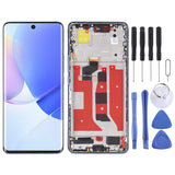 Original LCD Screen and Digitizer Full Assembly with Frame for Huawei Nova 9, For Huawei Nova 9 For Huawei Nova 9 Blue