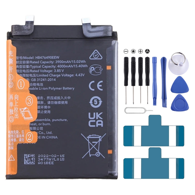 4000mAh Battery Replacement For Huawei Nova 9 Pro / Honor 50 Pro RNA-AN00 HB476490EEW, For Huawei Nova 9 Pro / Honor 50 Pro For Huawei Nova 9 Pro Honor 50 Pro