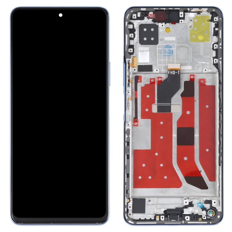 Original LCD Screen and Digitizer Full Assembly with Frame for Huawei Nova 9 SE, For Huawei Nova 9 SE