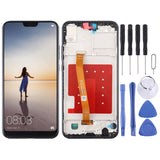LCD Screen and Digitizer Full Assembly with Frame for Huawei P20 Lite / Nova 3e, For Huawei P20 Lite / Nova 3e For Huawei P20 Lite Nova 3e Black