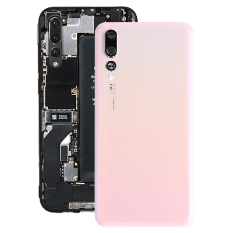 Battery Back Cover with Camera Lens for Huawei P20 Pro, For Huawei P20 Pro (Camera Lens), P20 Pro, For Huawei P20 Pro(with Camera Lens) P20 Pro Pink