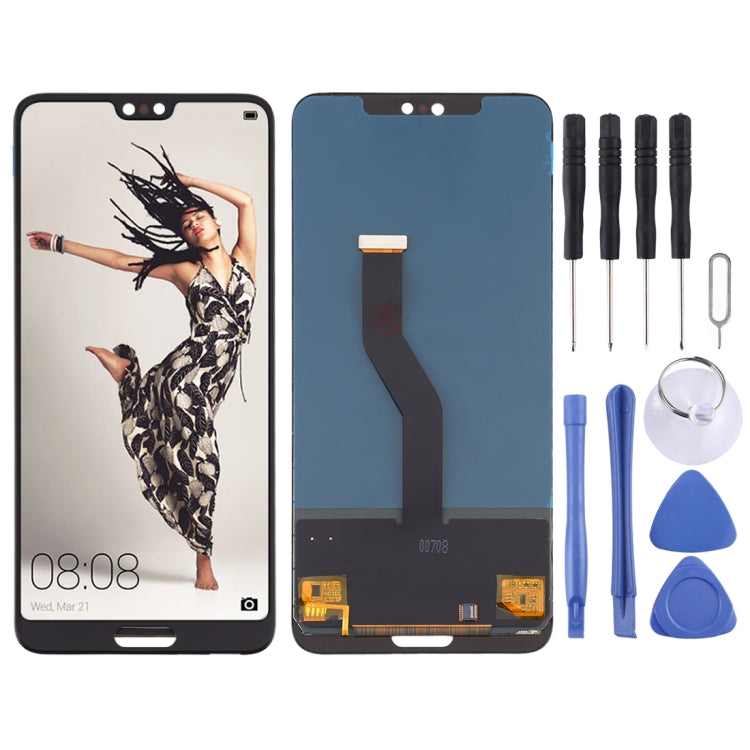TFT Material LCD Screen and Digitizer Full Assembly for Huawei P20 Pro, For Huawei P20 Pro(TFT Material) For Huawei P20 Pro(TFT Material)
