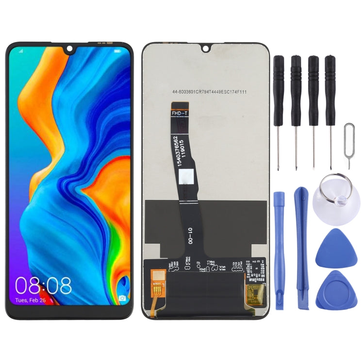 LCD Screen and Digitizer Full Assembly for Huawei P30 Lite, For Huawei P30 Lite For Huawei P30 Lite