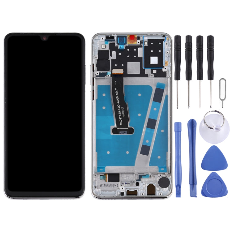 LCD Screen and Digitizer Full Assembly with Frame for Huawei P30 Lite (RAM 4G / Standard Version), For Huawei P30 Lite(Standard Version)