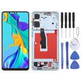 For Huawei P30 TFT LCD Screen Digitizer Full Assembly with Frame, Not Supporting Fingerprint Identification, For Huawei P30 (TFT) For Huawei P30 (TFT) Blue