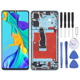 LCD Screen and Digitizer Full Assembly With Frame for Huawei P30, For Huawei P30, For Huawei P30 (Breathing Crystal) For Huawei P30 Twilight