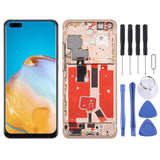 For Huawei P40 Pro TFT LCD Screen Digitizer Full Assembly with Frame, Not Supporting Fingerprint Identification, For Huawei P40 Pro(TFT) For Huawei P40 Pro(TFT) Gold