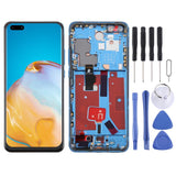 For Huawei P40 Pro TFT LCD Screen Digitizer Full Assembly with Frame, Not Supporting Fingerprint Identification, For Huawei P40 Pro(TFT) For Huawei P40 Pro(TFT) Blue