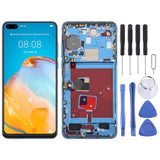 For Huawei P40 TFT LCD Screen Digitizer Full Assembly with Frame, Not Supporting Fingerprint Identification, For Huawei P40 (TFT) For Huawei P40 (TFT) Blue