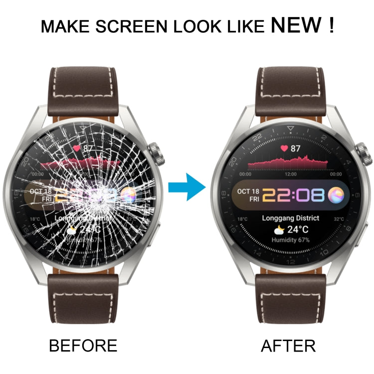 Original LCD Screen and Digitizer Full Assembly for Huawei Watch 3 Pro, For Huawei Watch 3 Pro(Original)