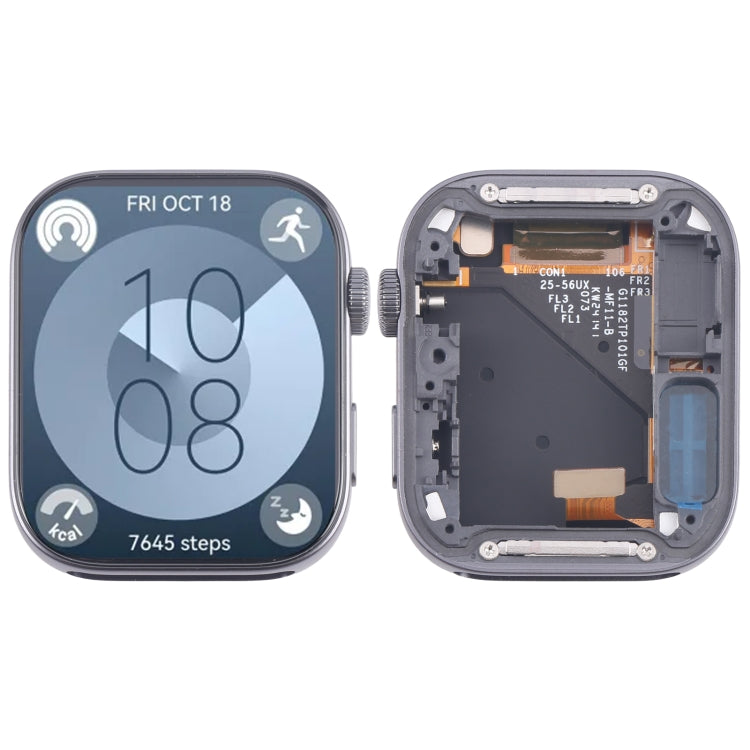 For Huawei Fit 3 Original LCD Screen and Digitizer Full Assembly With Frame, For Huawei Watch Fit 3 (Original) For Huawei Watch Fit 3 (Original) Black