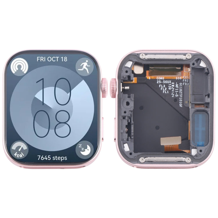 For Huawei Fit 3 Original LCD Screen and Digitizer Full Assembly With Frame, For Huawei Watch Fit 3 (Original) For Huawei Watch Fit 3 (Original) Pink