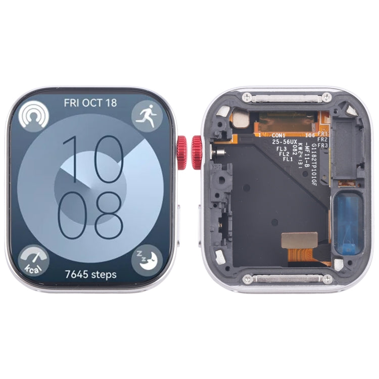 For Huawei Fit 3 Original LCD Screen and Digitizer Full Assembly With Frame, For Huawei Watch Fit 3 (Original) For Huawei Watch Fit 3 (Original) Silver