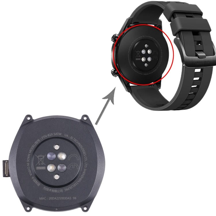 For Huawei Watch GT 46mm FTN-B19 Original Back Cover Full Assembly With Battery, For Huawei Watch GT 46mm