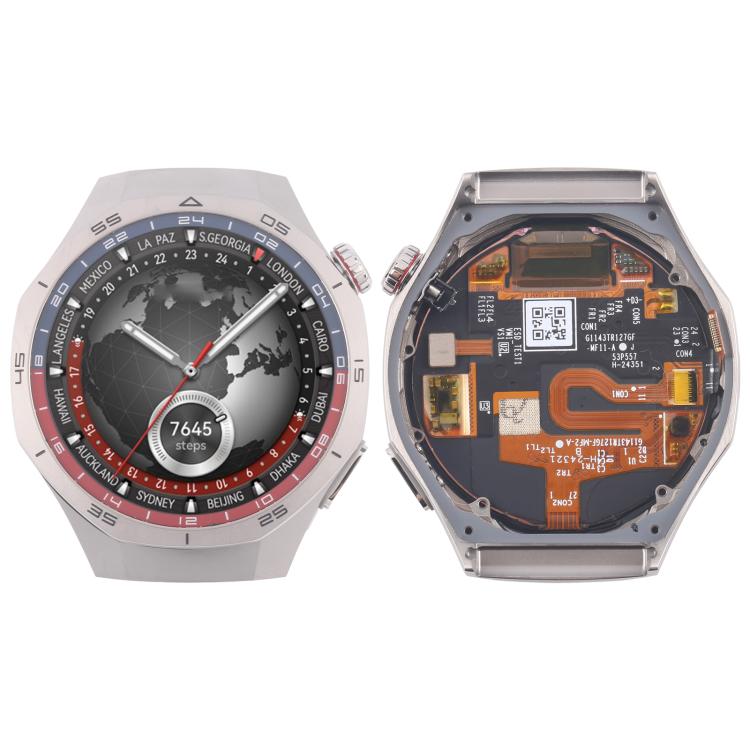 For Huawei Watch GT 5 Pro 46mm Original LCD Screen with Frame, For Huawei Watch GT 5 Pro 46mm(Original) For Huawei Watch GT 5 Pro 46mm(Original) Space Silver
