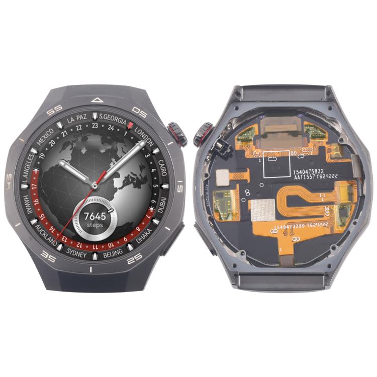 For Huawei Watch GT 5 Pro 46mm Original LCD Screen with Frame, For Huawei Watch GT 5 Pro 46mm(Original) For Huawei Watch GT 5 Pro 46mm(Original) Black