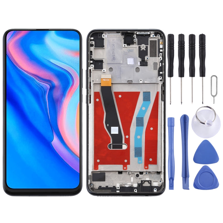 LCD Screen and Digitizer Full Assembly with Frame for Huawei Y9 Prime (2019), For Huawei Y9 Prime (2019) For Huawei Y9 Prime (2019) Black