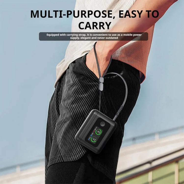 SYMIK Battery Charger Hub For Insta360 X5 Charging Station Portable Power Manager With 1.47-Inch LCD Screen, For Insta360 X5