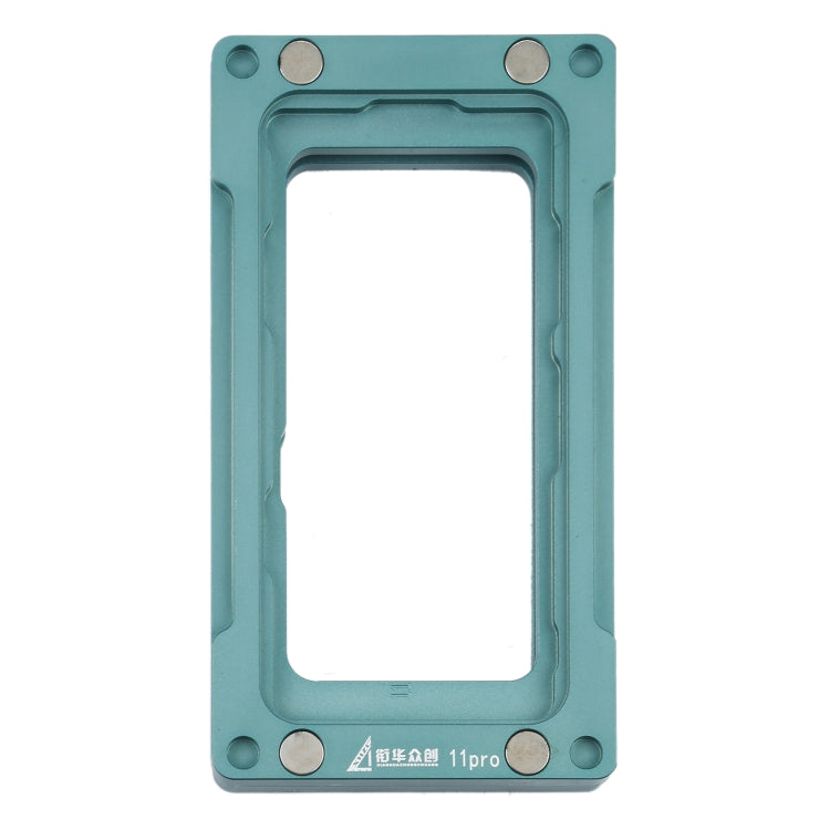 Magnetic LCD Screen Frame Bezel Pressure Holding Mold Clamp Mold For iPhone 11 Pro, For IP11 Pro (Magnetic)