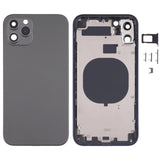 Back Housing Cover with Appearance Imitation of iP13 Pro for iPhone 11, for iPhone 11(Black), for iPhone 11(Blue), for iPhone 11(White) for iPhone 11(Black) Black